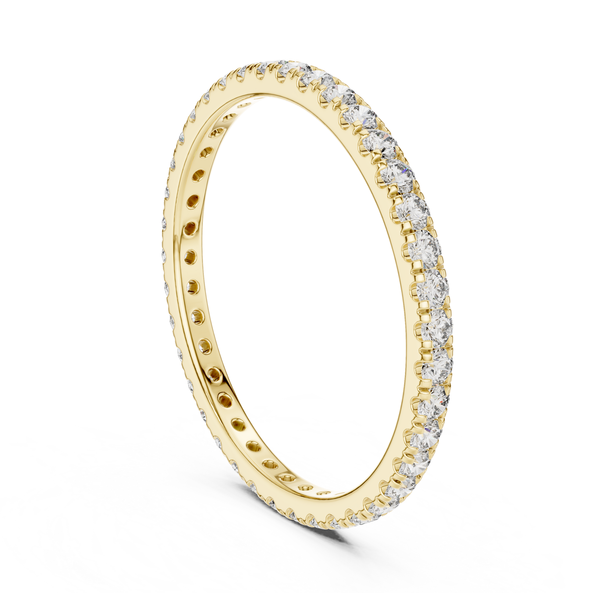 Round Eternity Lab Grown Diamond Ring