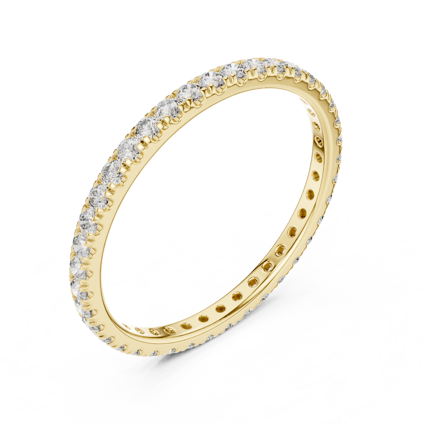 Round Eternity Lab Grown Diamond Ring
