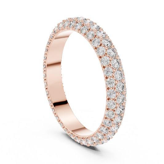 Round Eternity Lab Grown Diamond Ring