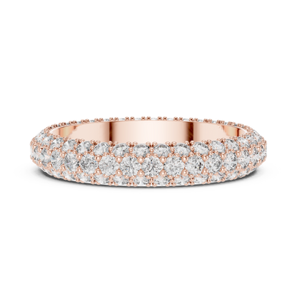 Round Eternity Lab Grown Diamond Ring