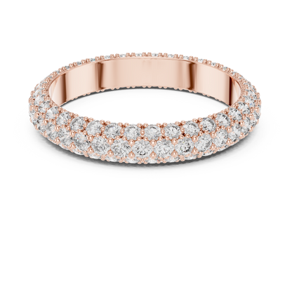 Round Eternity Lab Grown Diamond Ring