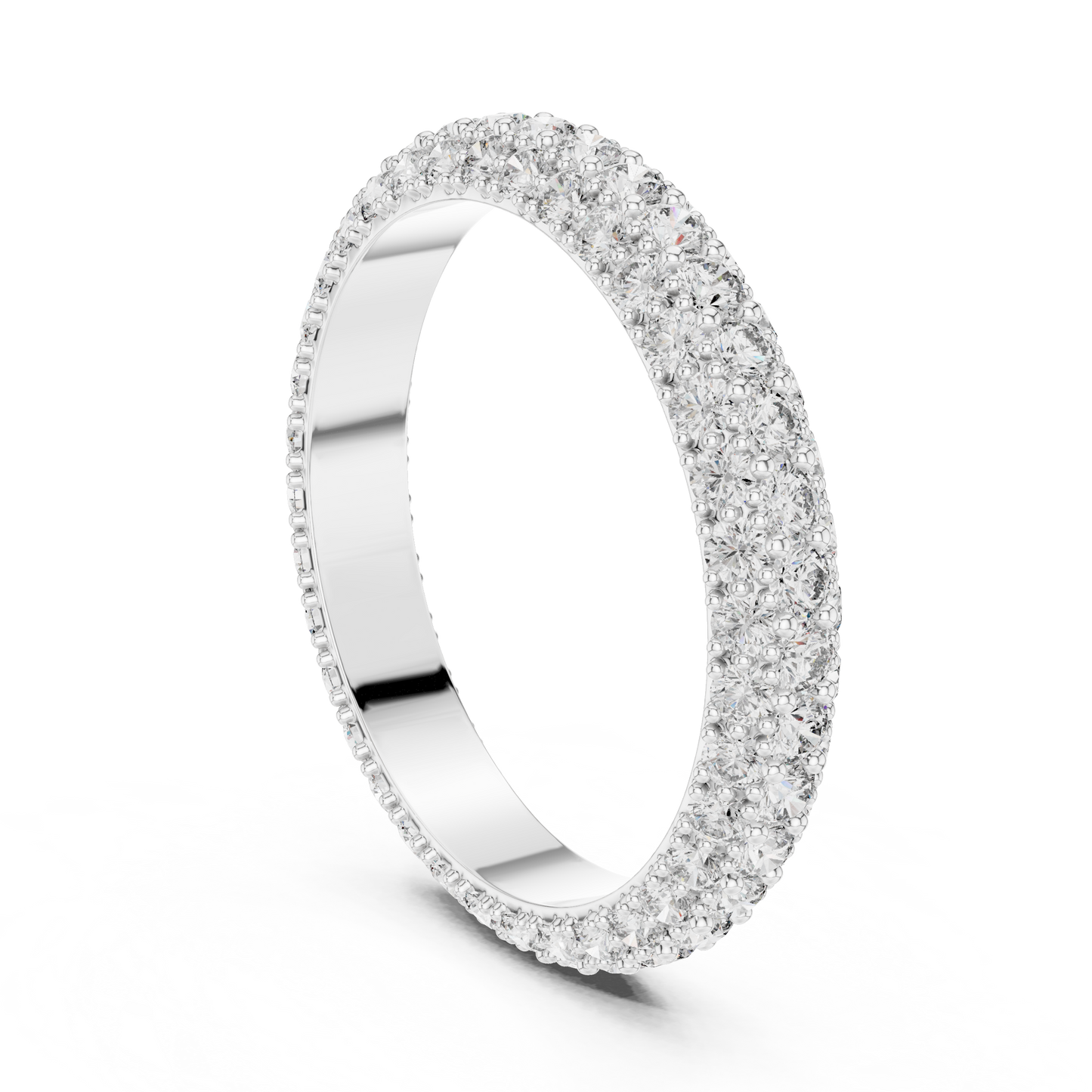 Round Eternity Lab Grown Diamond Ring