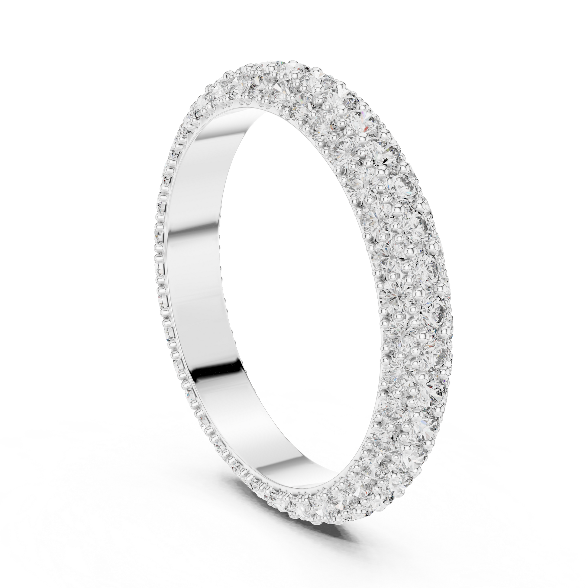 Round Eternity Lab Grown Diamond Ring