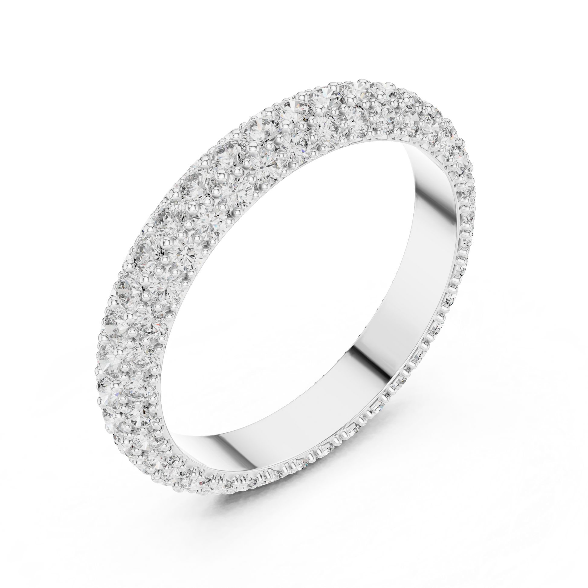 Round Eternity Lab Grown Diamond Ring
