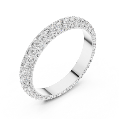 Round Eternity Lab Grown Diamond Ring
