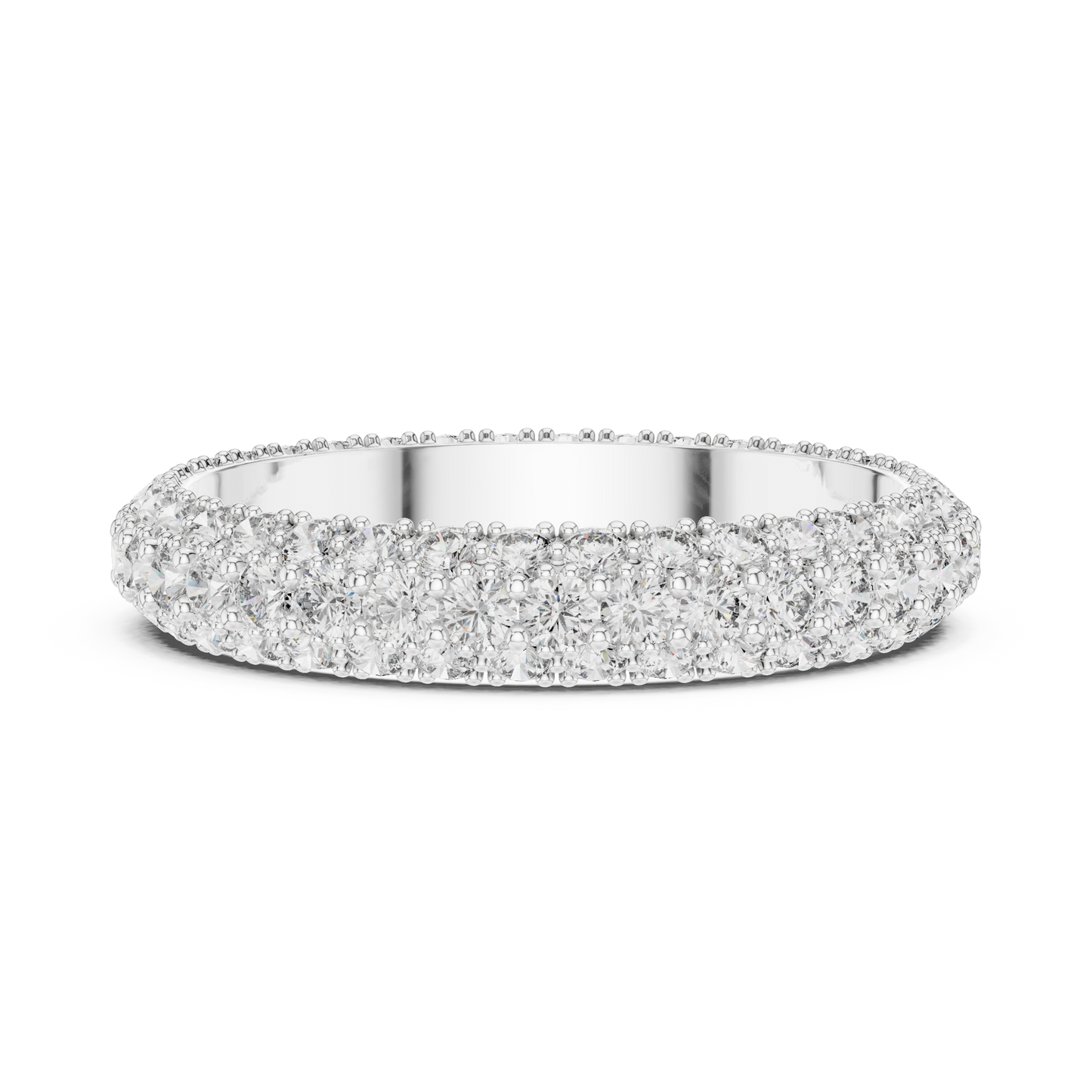 Round Eternity Lab Grown Diamond Ring