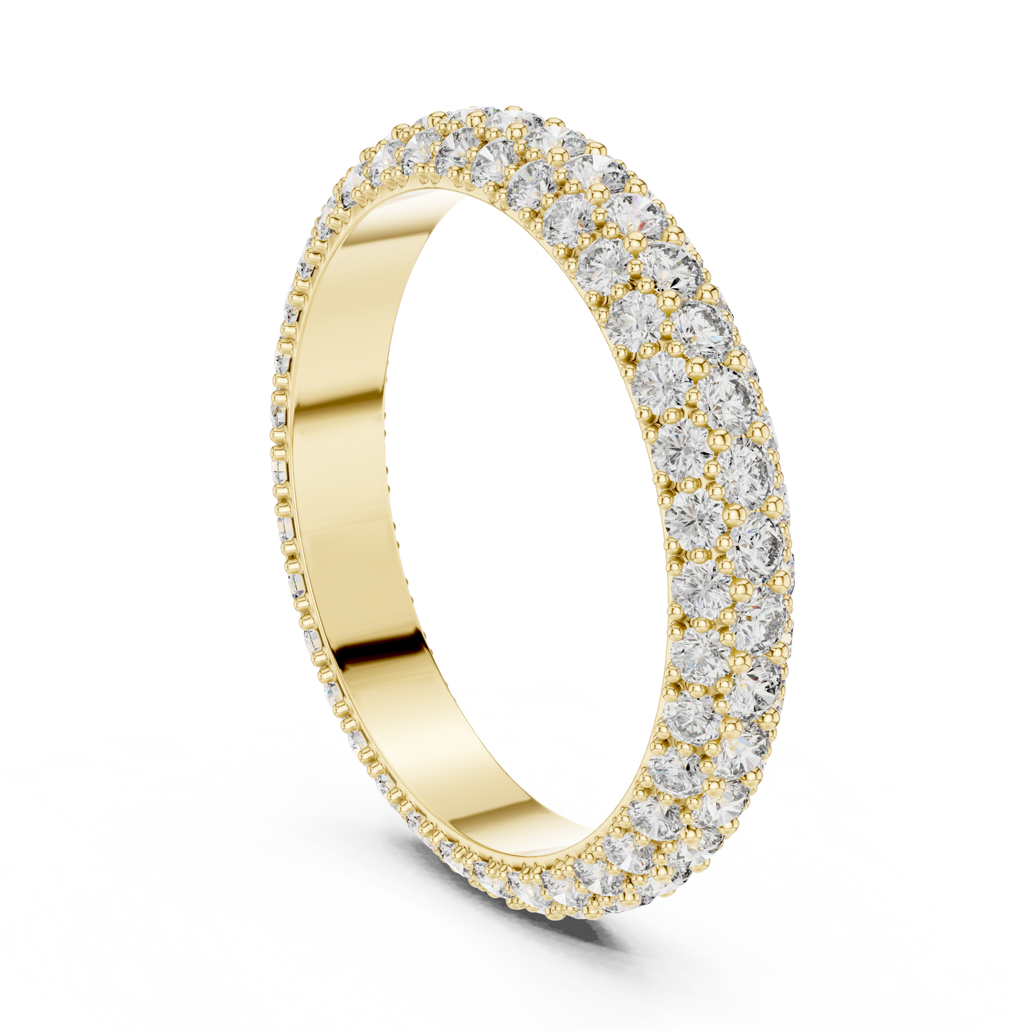 Round Eternity Lab Grown Diamond Ring