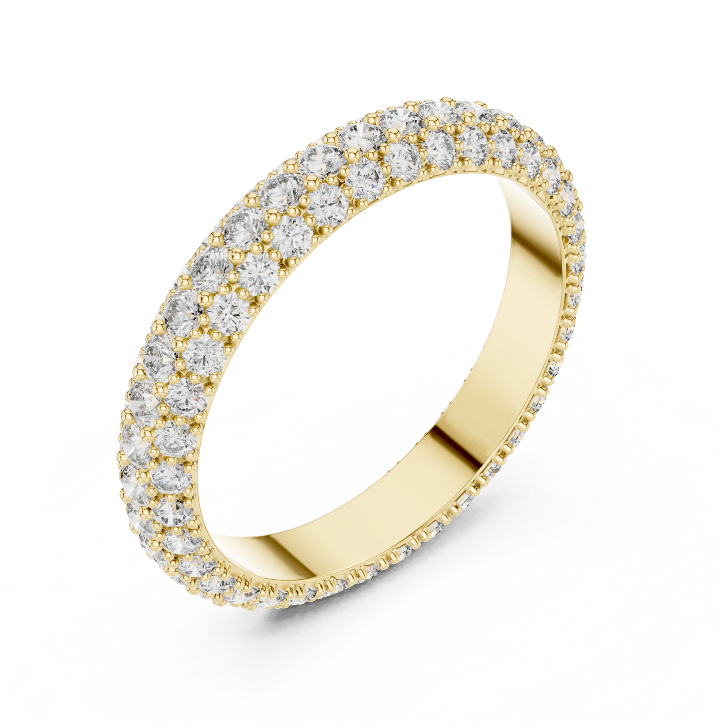 Round Eternity Lab Grown Diamond Ring