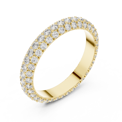 Round Eternity Lab Grown Diamond Ring