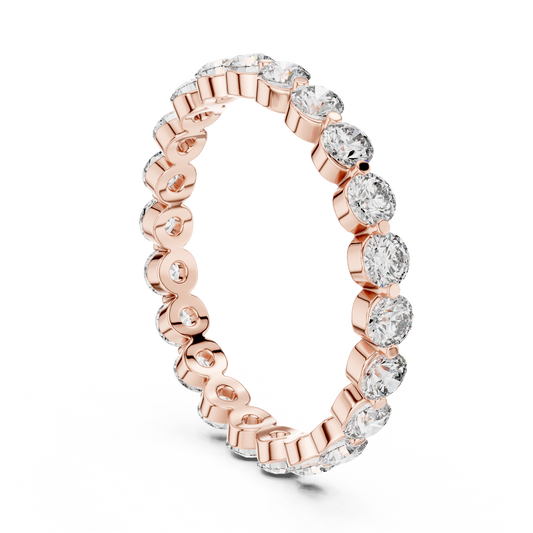 Round Eternity Lab Grown Diamond Ring