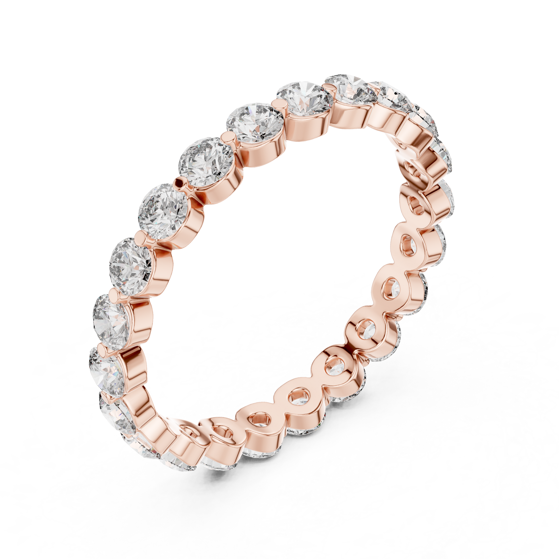 Round Eternity Lab Grown Diamond Ring