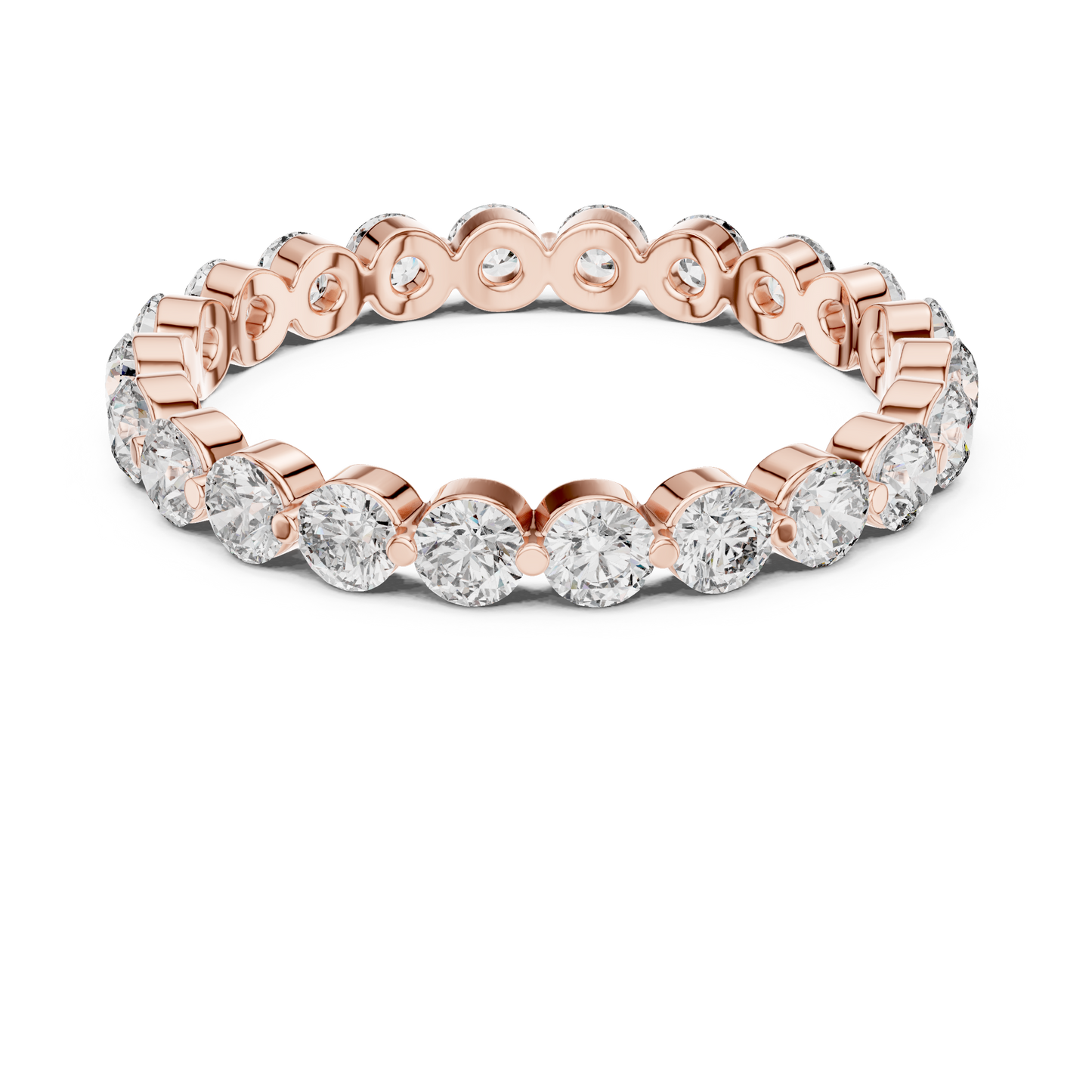 Round Eternity Lab Grown Diamond Ring