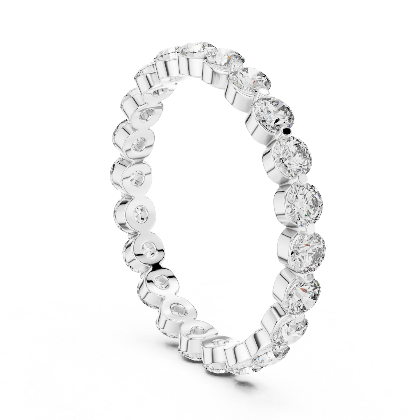 Round Eternity Lab Grown Diamond Ring