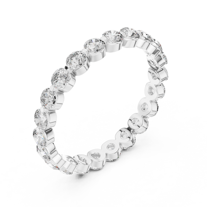 Round Eternity Lab Grown Diamond Ring
