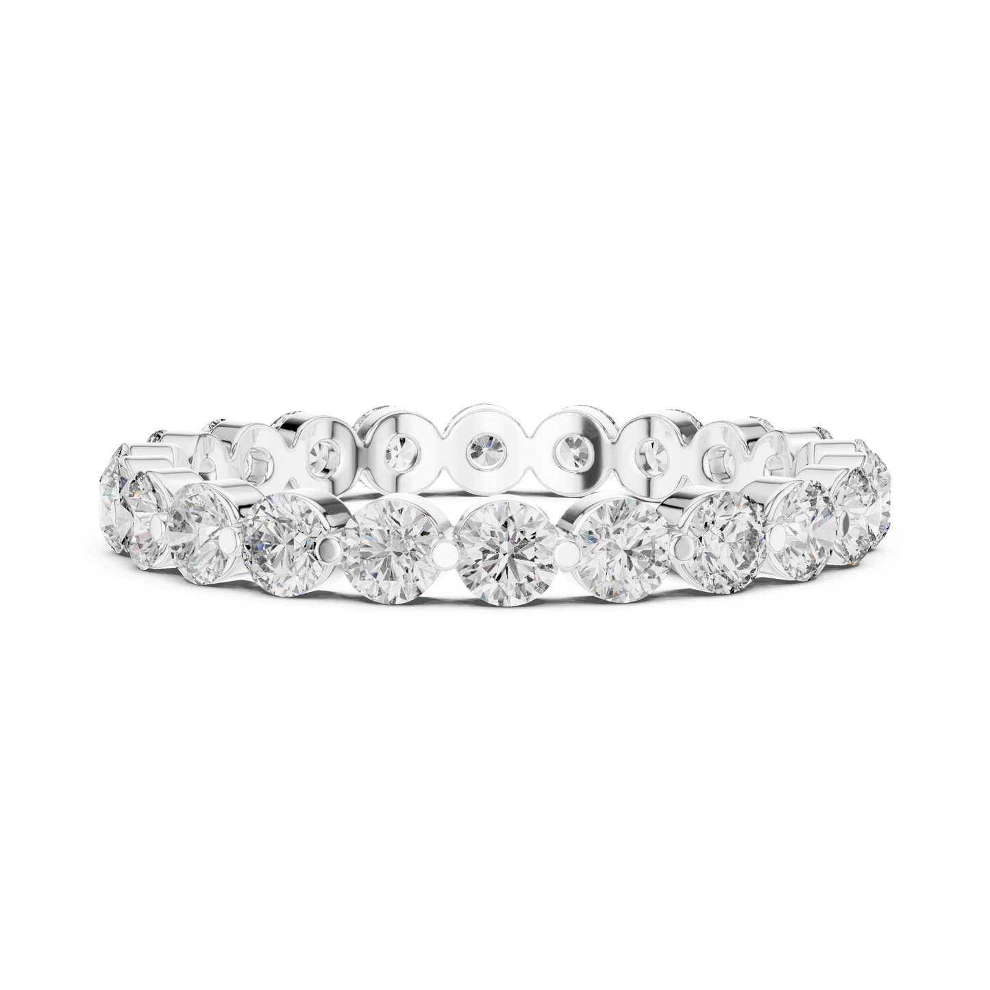 Round Eternity Lab Grown Diamond Ring