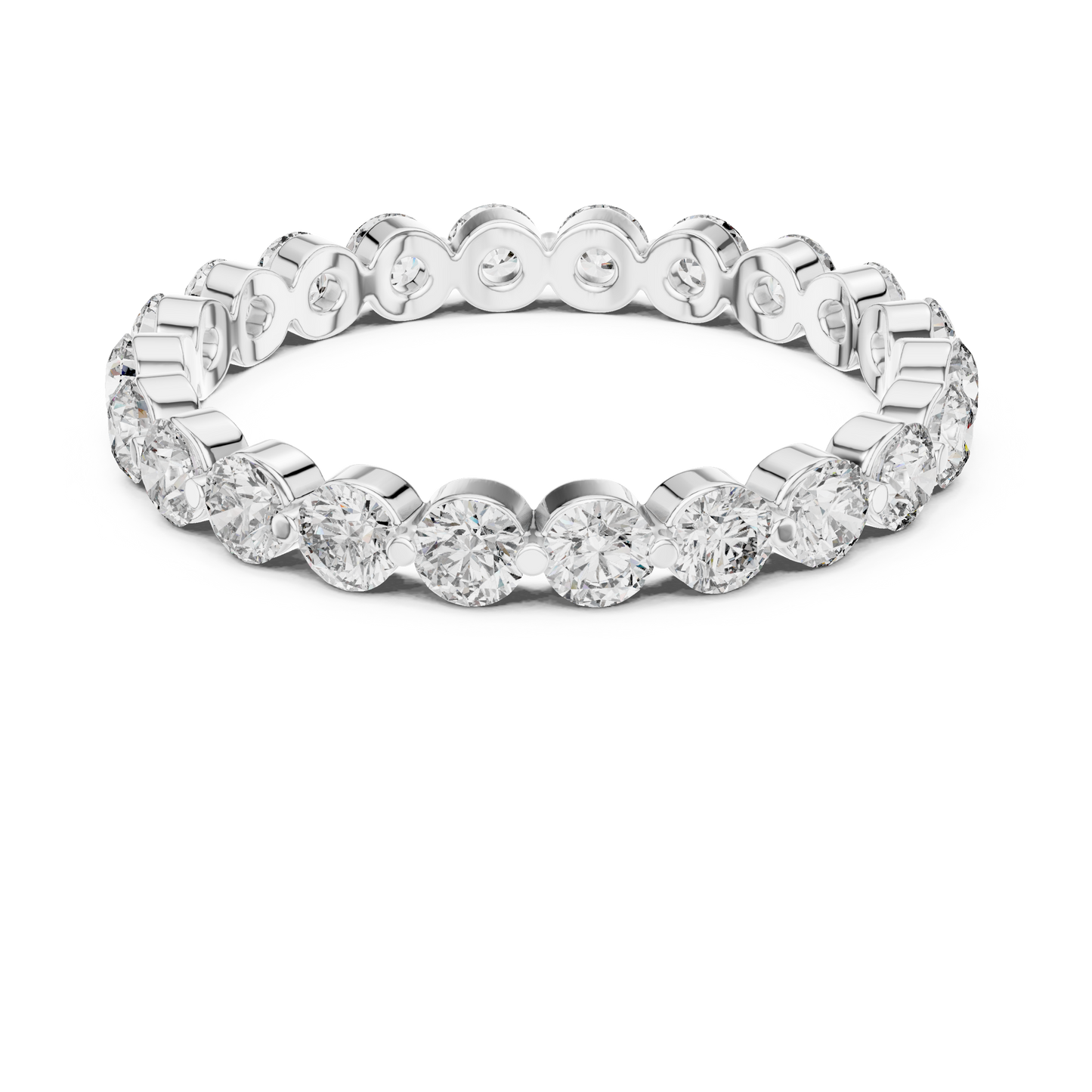 Round Eternity Lab Grown Diamond Ring