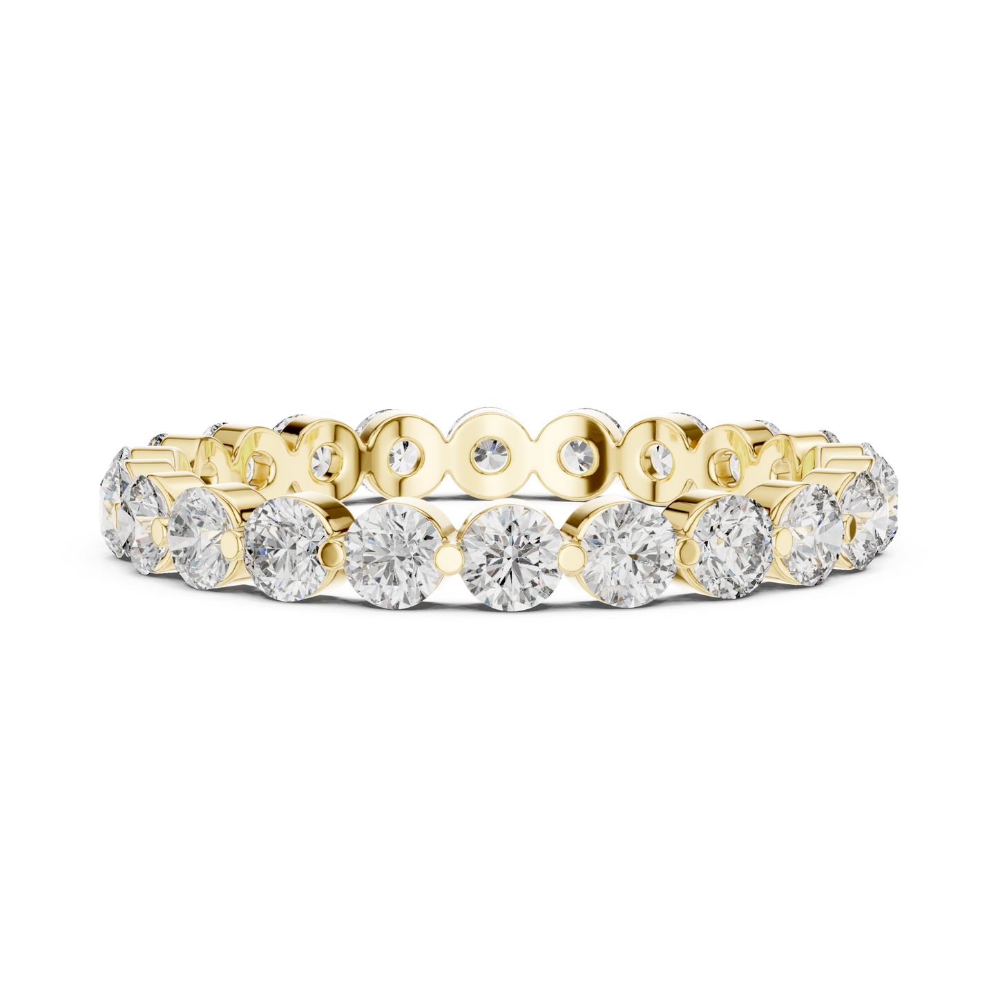 Round Eternity Lab Grown Diamond Ring