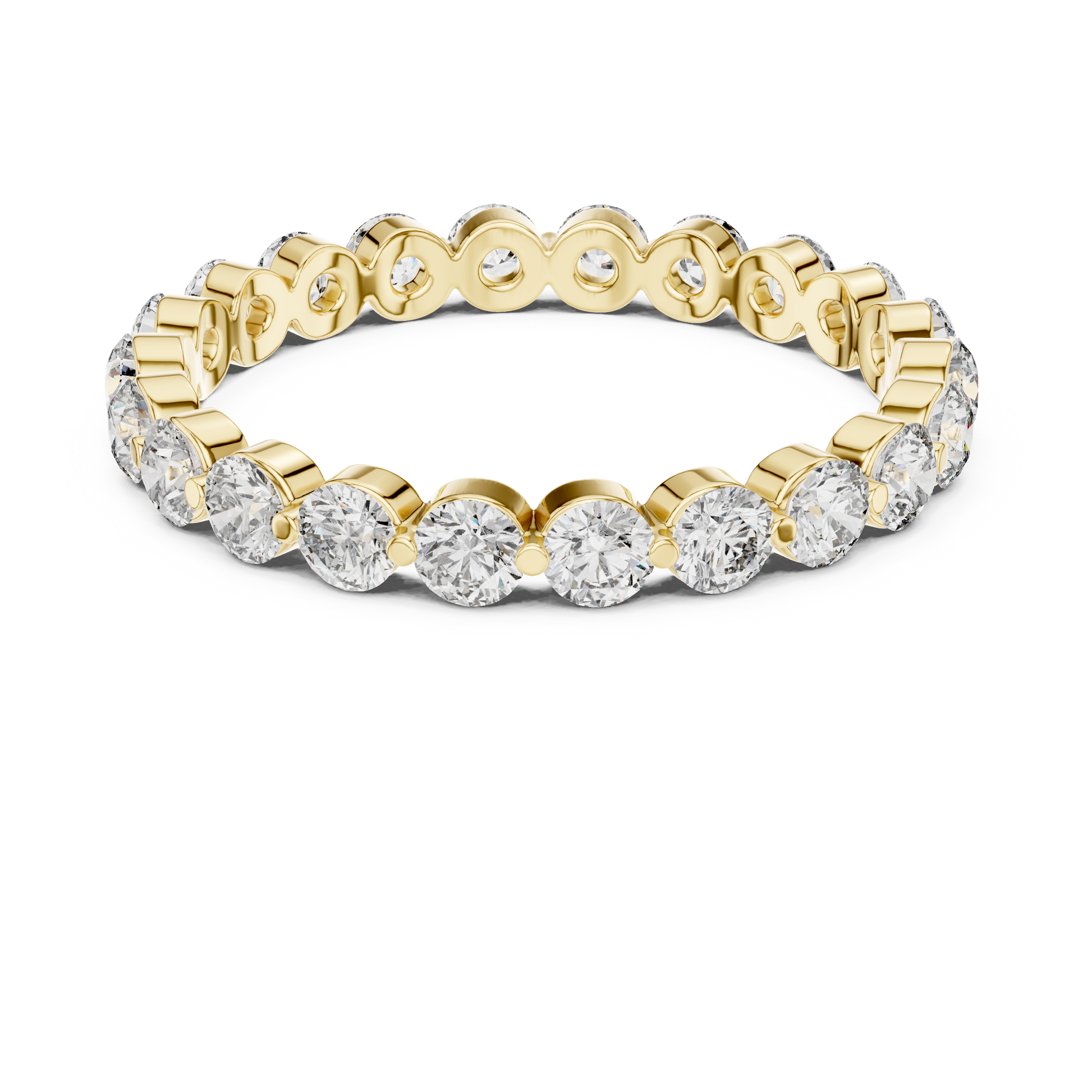 Round Eternity Lab Grown Diamond Ring