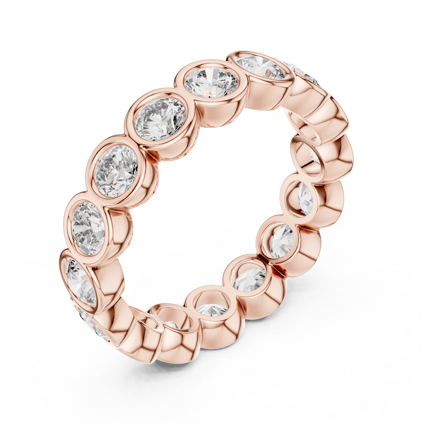 Round Eternity Lab Grown Diamond Ring