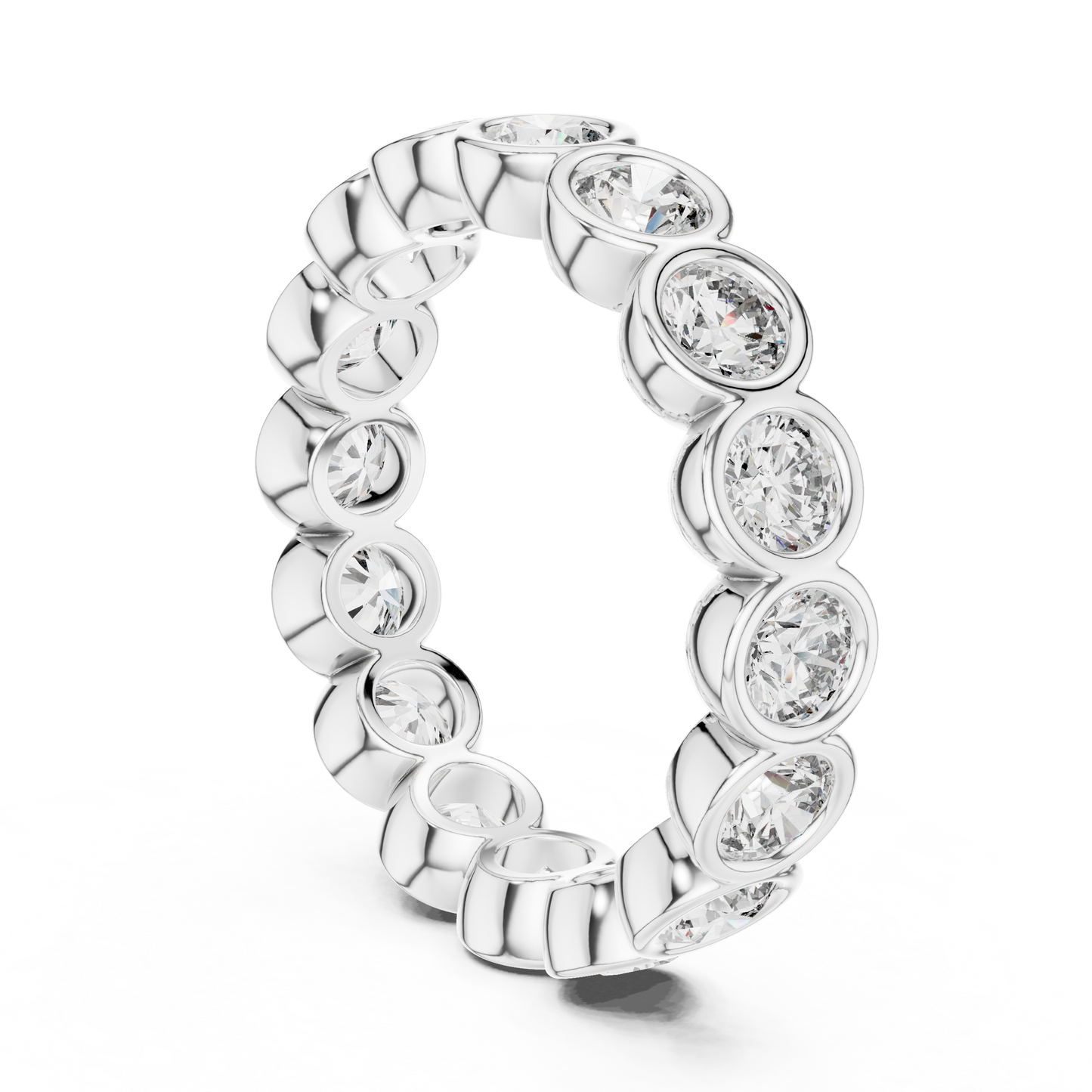 Round Eternity Lab Grown Diamond Ring