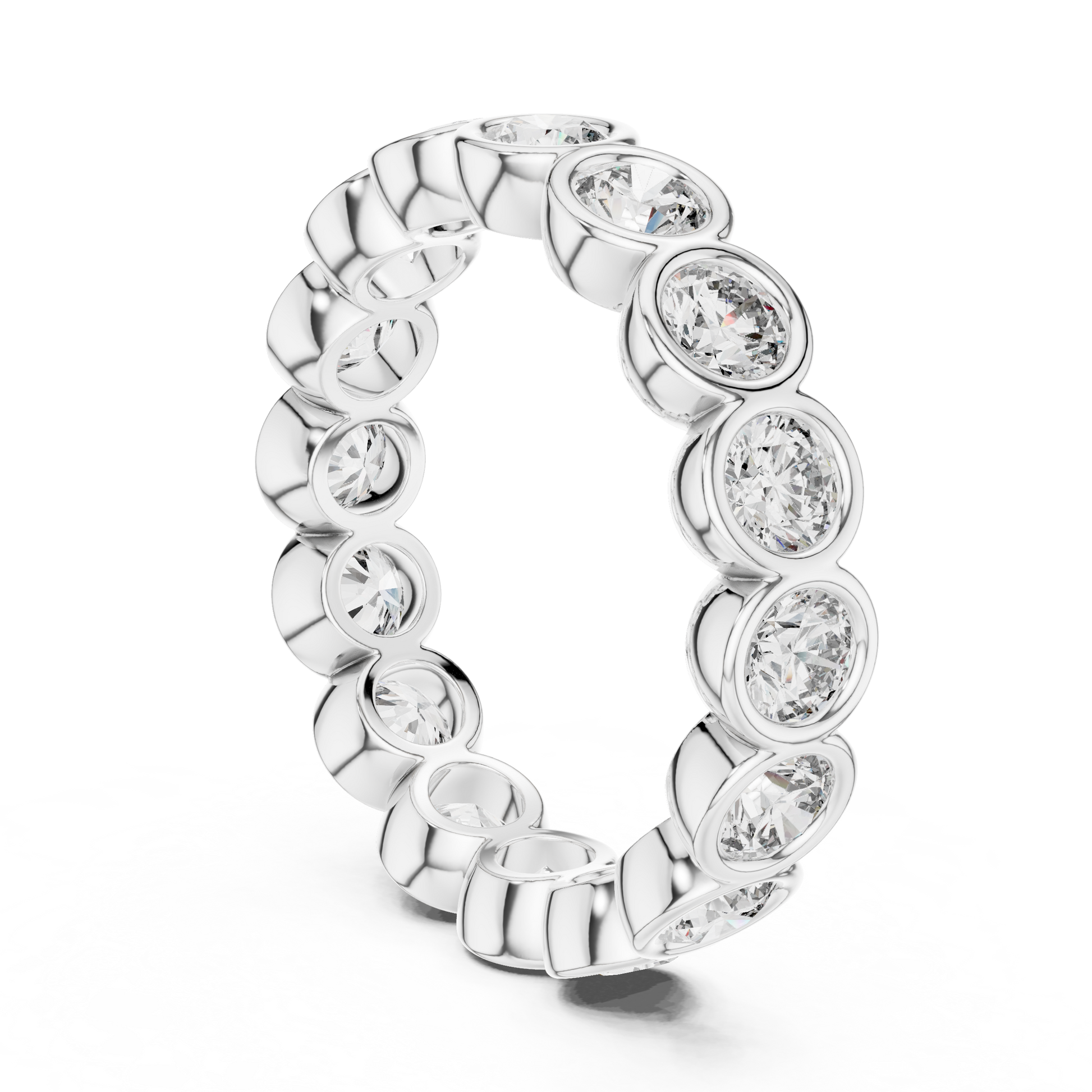 Round Eternity Lab Grown Diamond Ring