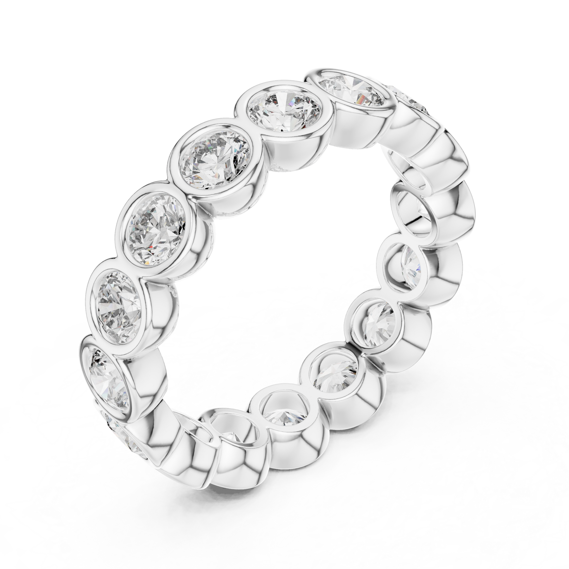 Round Eternity Lab Grown Diamond Ring
