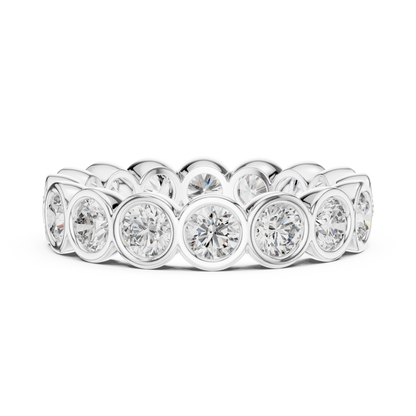 Round Eternity Lab Grown Diamond Ring
