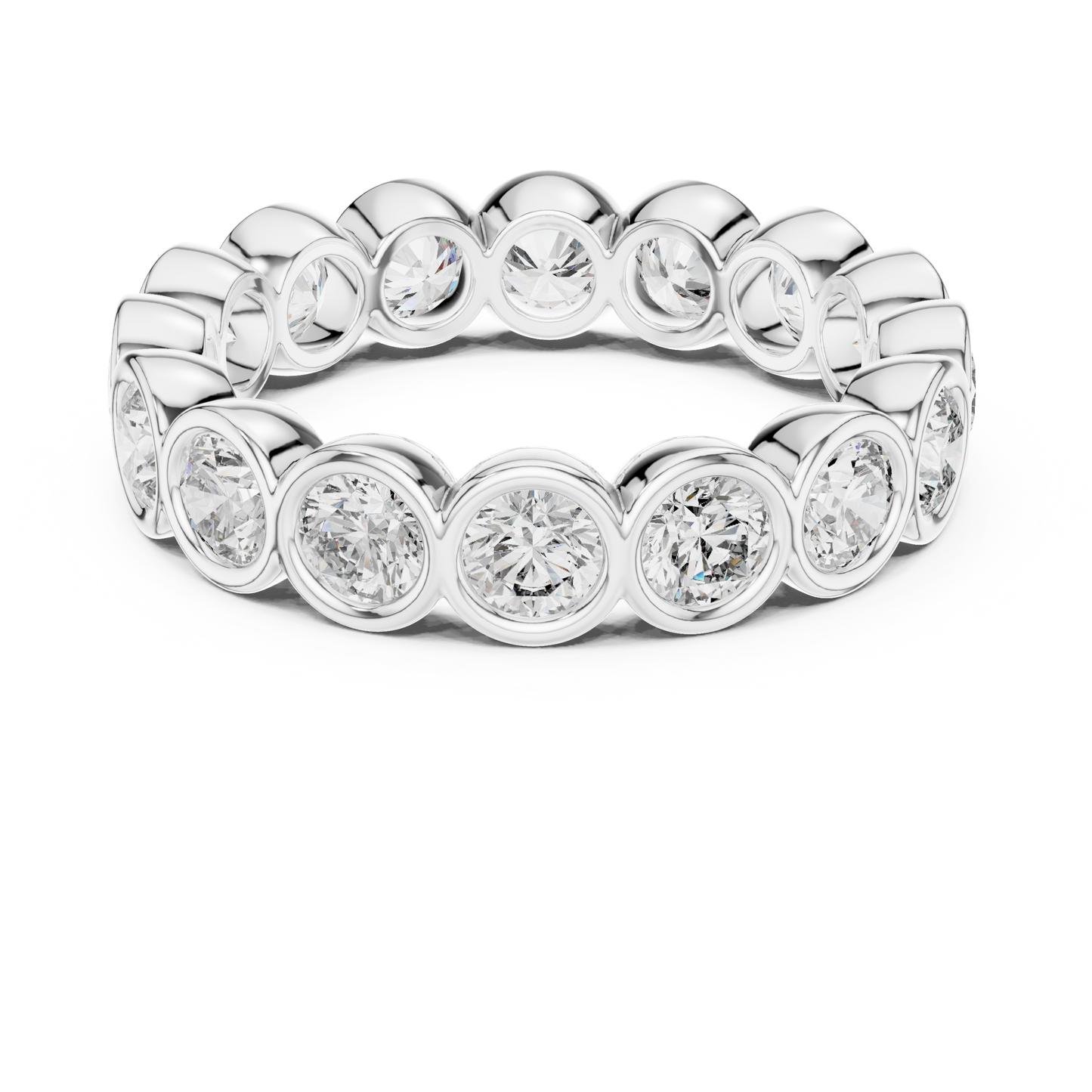 Round Eternity Lab Grown Diamond Ring