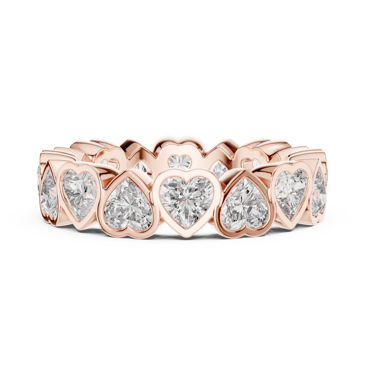 Heart Eternity Lab Grown Diamond Ring