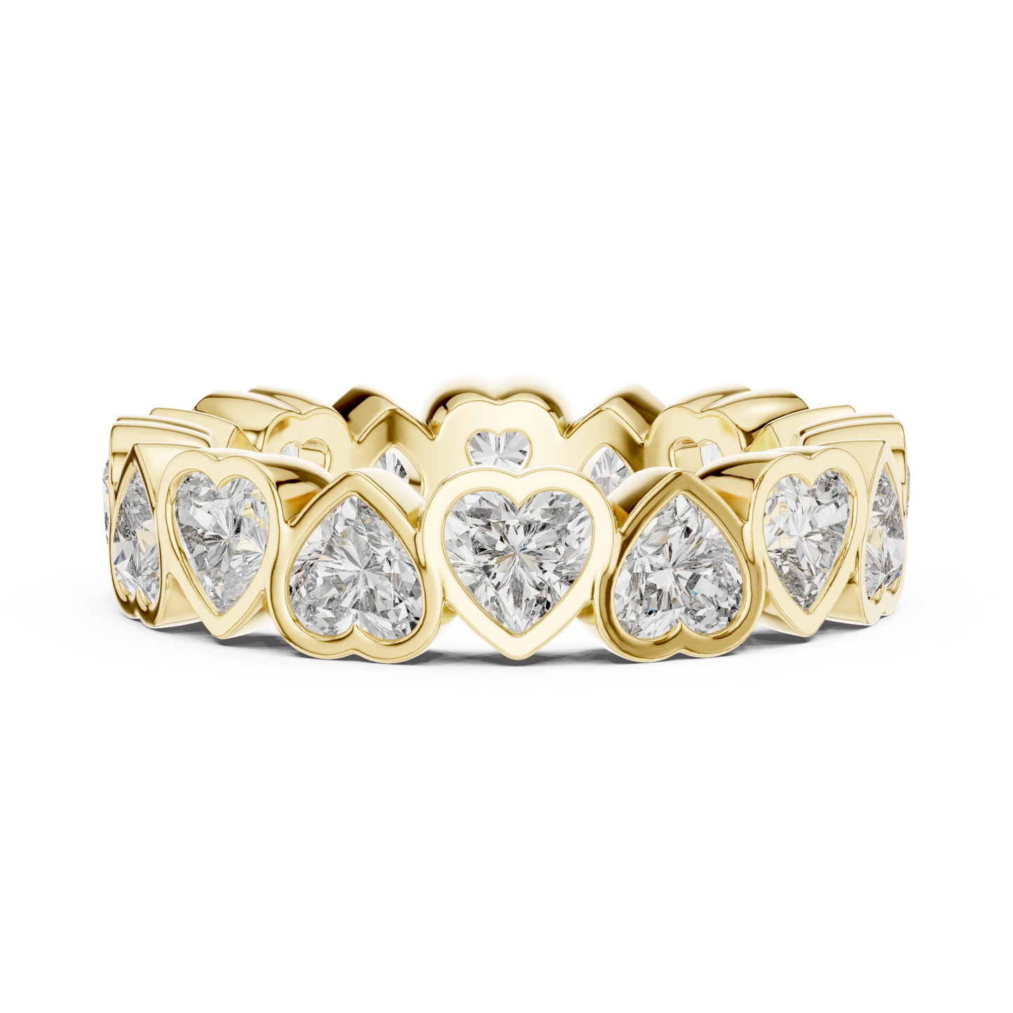 Heart Eternity Lab Grown Diamond Ring
