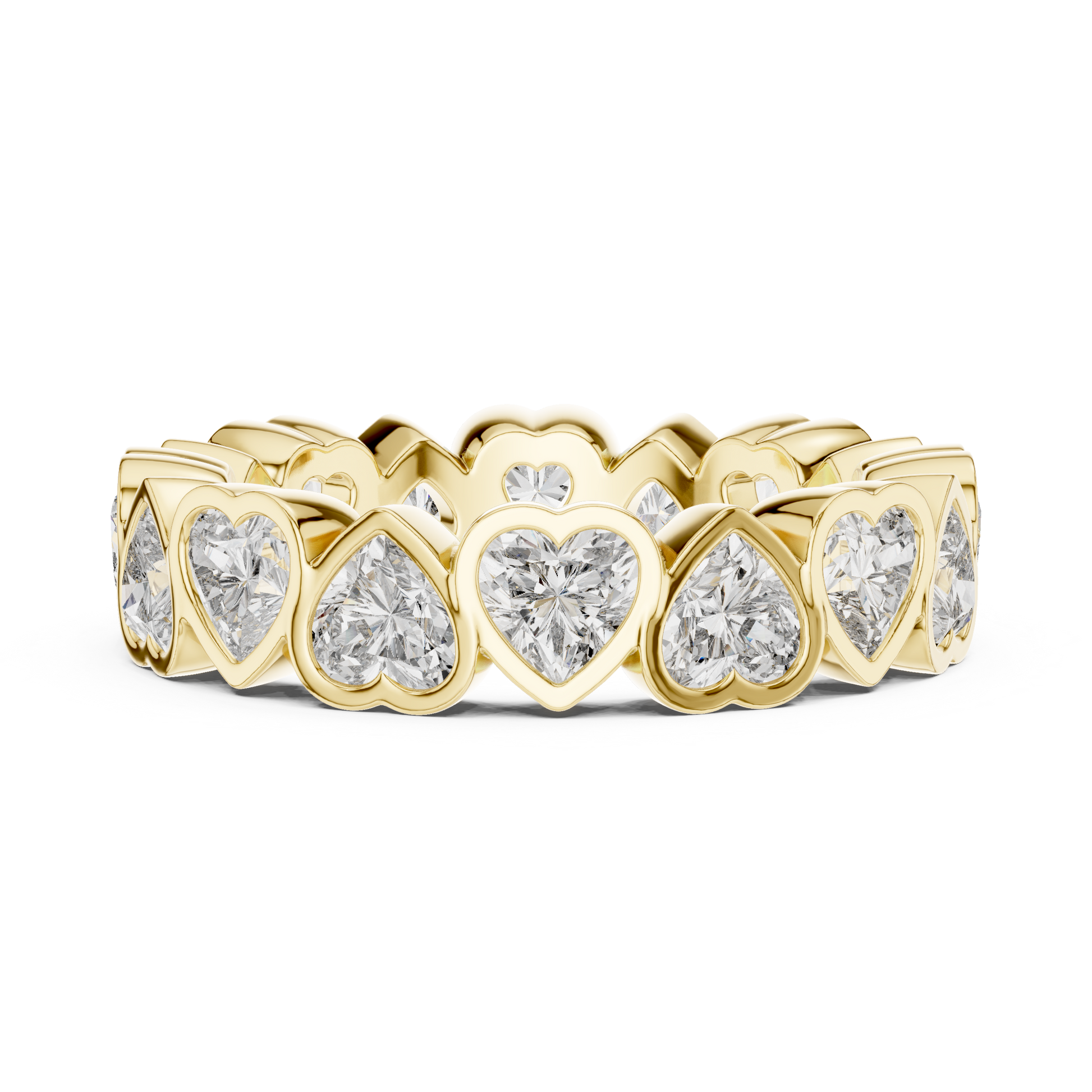 Heart Eternity Lab Grown Diamond Ring