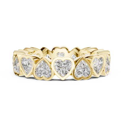 Heart Eternity Lab Grown Diamond Ring