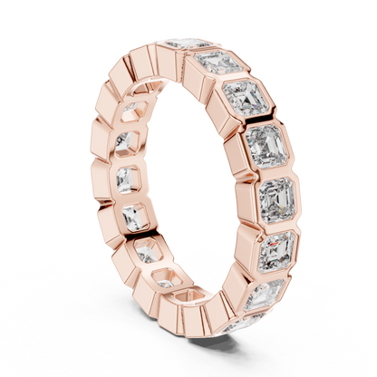 Mixed Shape Lab Grown Diamond Eternity Ring