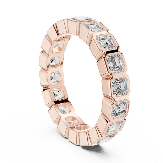 Mixed Shape Lab Grown Diamond Eternity Ring