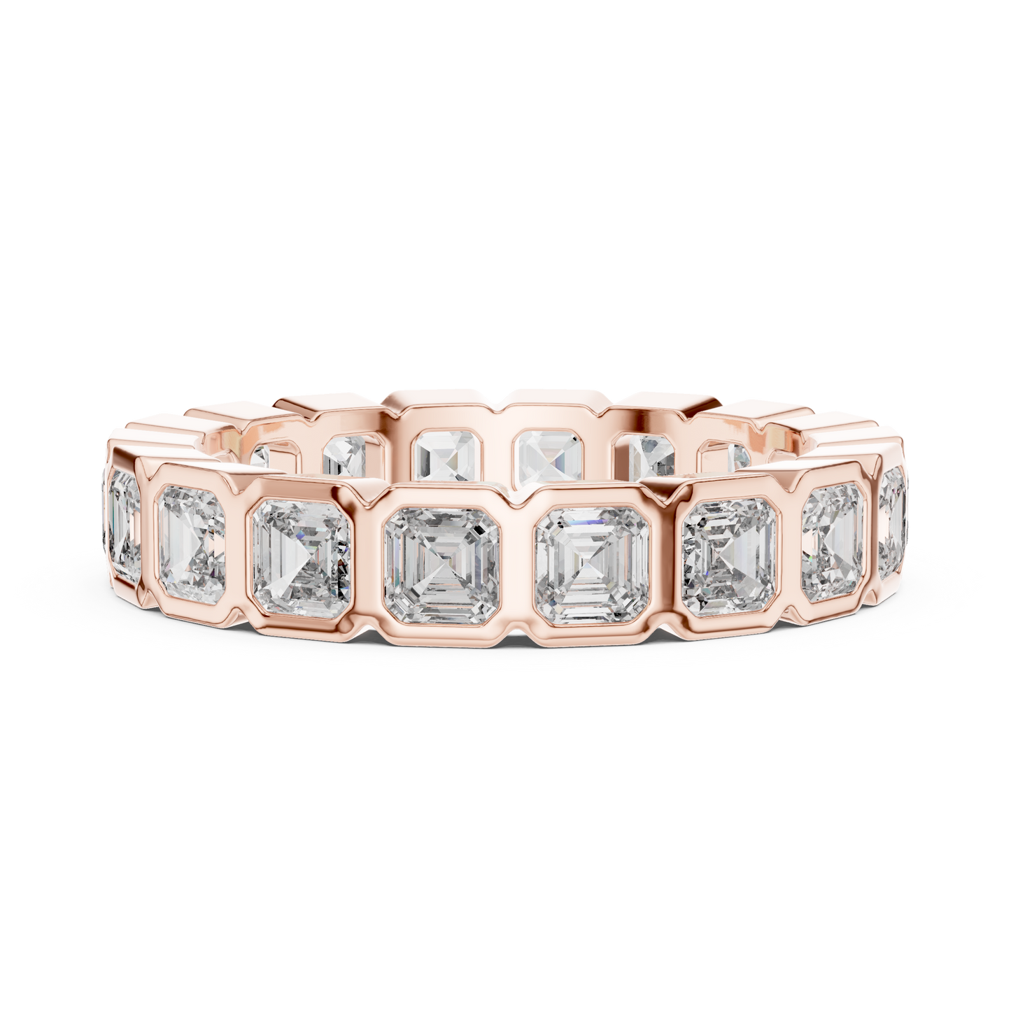 Mixed Shape Lab Grown Diamond Eternity Ring
