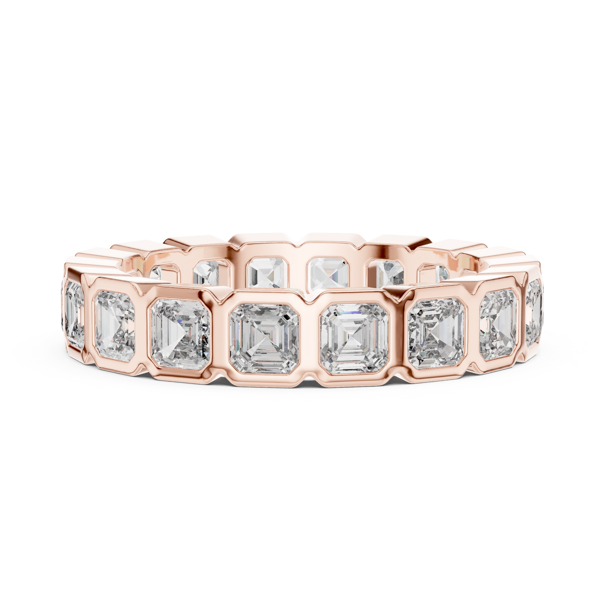 Mixed Shape Lab Grown Diamond Eternity Ring