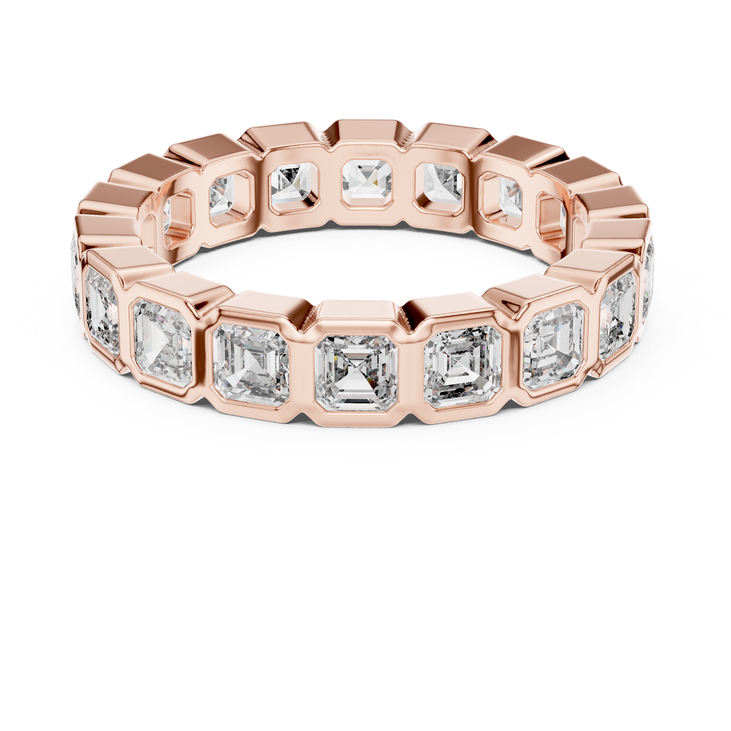 Mixed Shape Lab Grown Diamond Eternity Ring