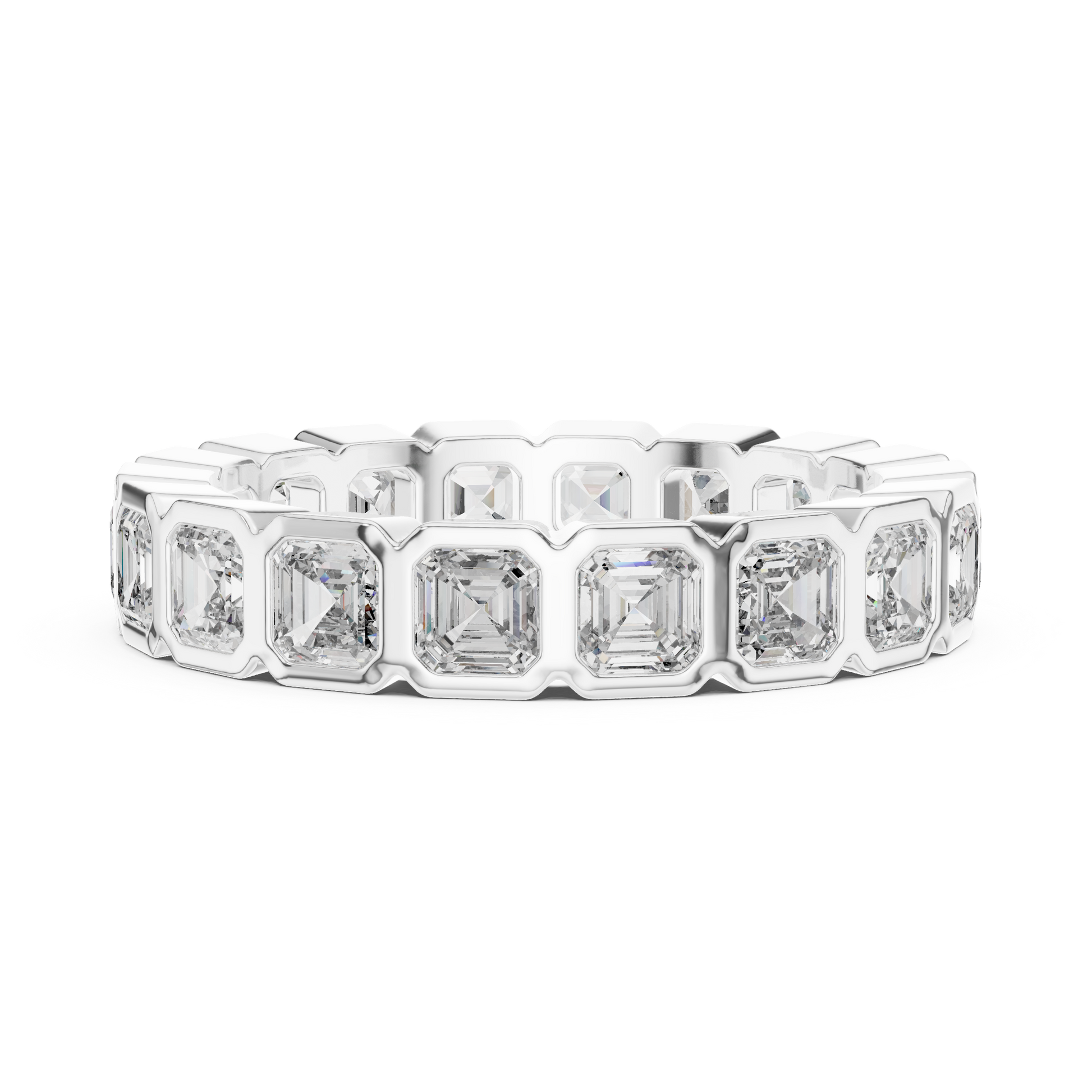 Mixed Shape Lab Grown Diamond Eternity Ring