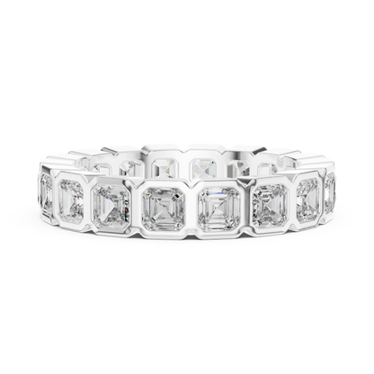 Mixed Shape Lab Grown Diamond Eternity Ring