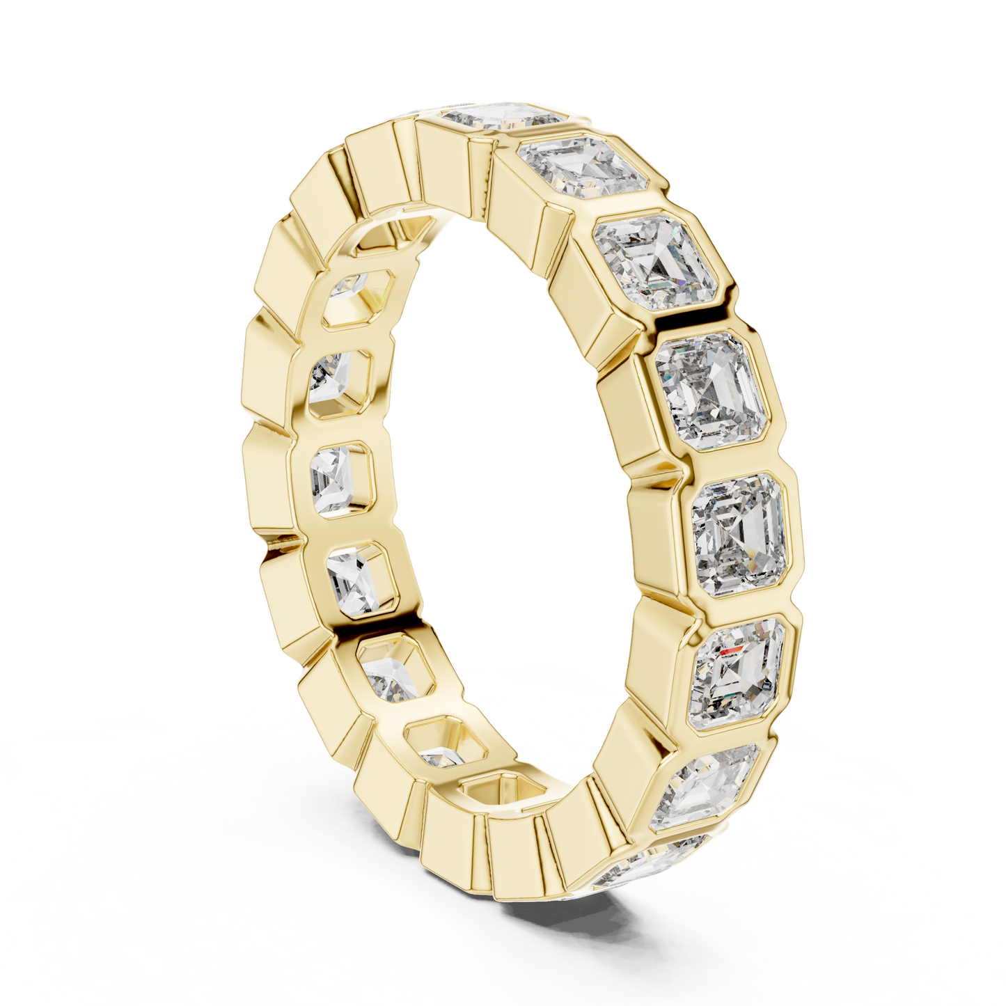 Mixed Shape Lab Grown Diamond Eternity Ring