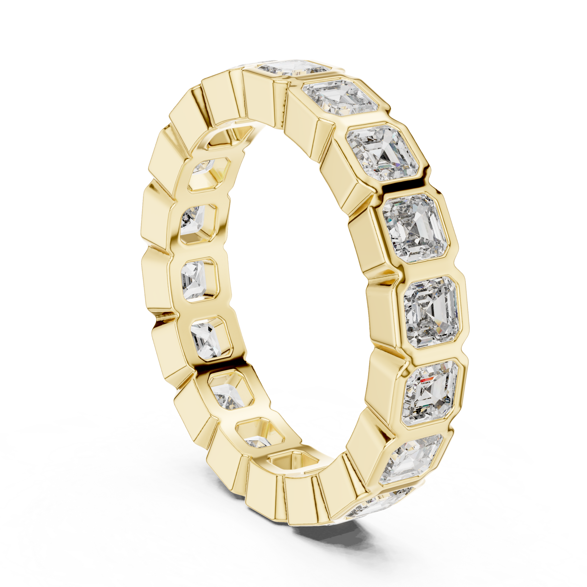 Mixed Shape Lab Grown Diamond Eternity Ring