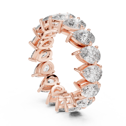Round Eternity Lab Grown Diamond Ring