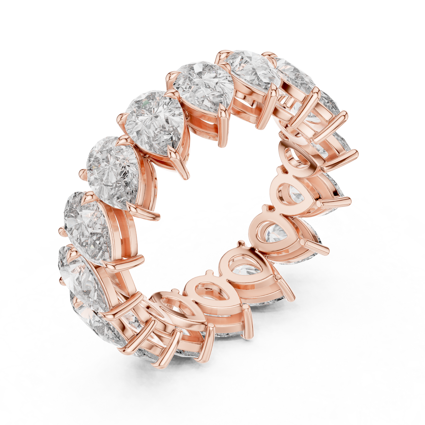 Round Eternity Lab Grown Diamond Ring