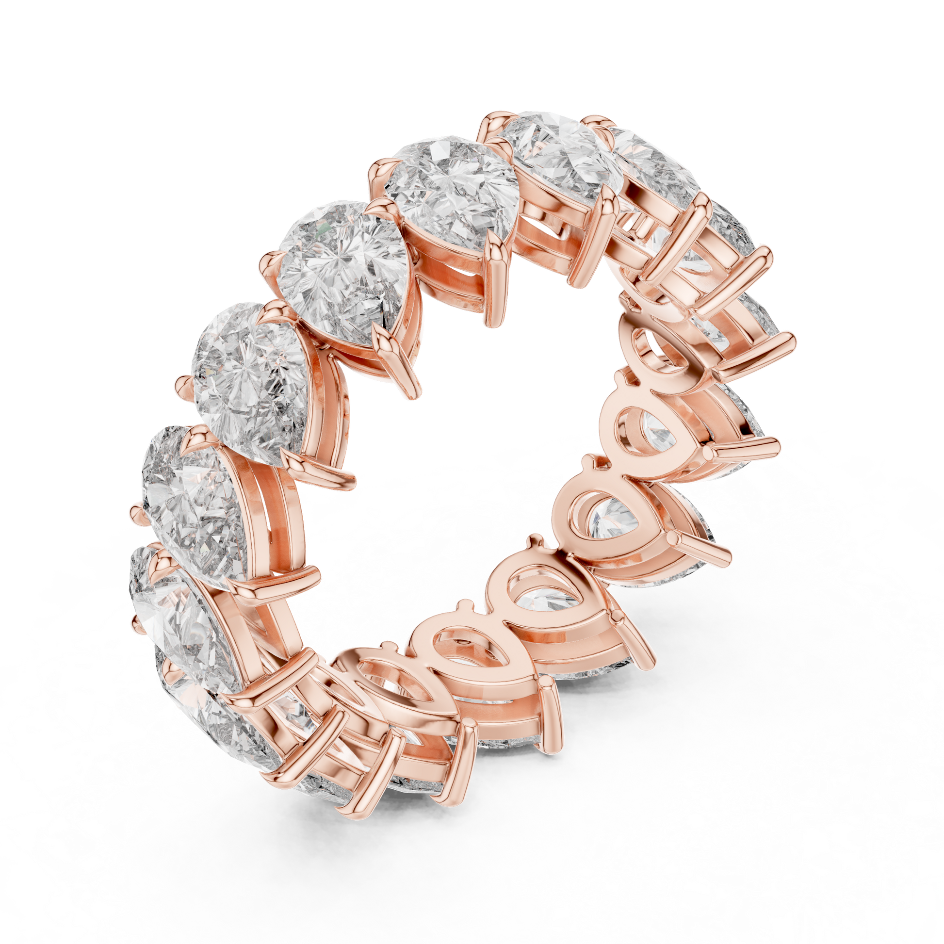 Round Eternity Lab Grown Diamond Ring