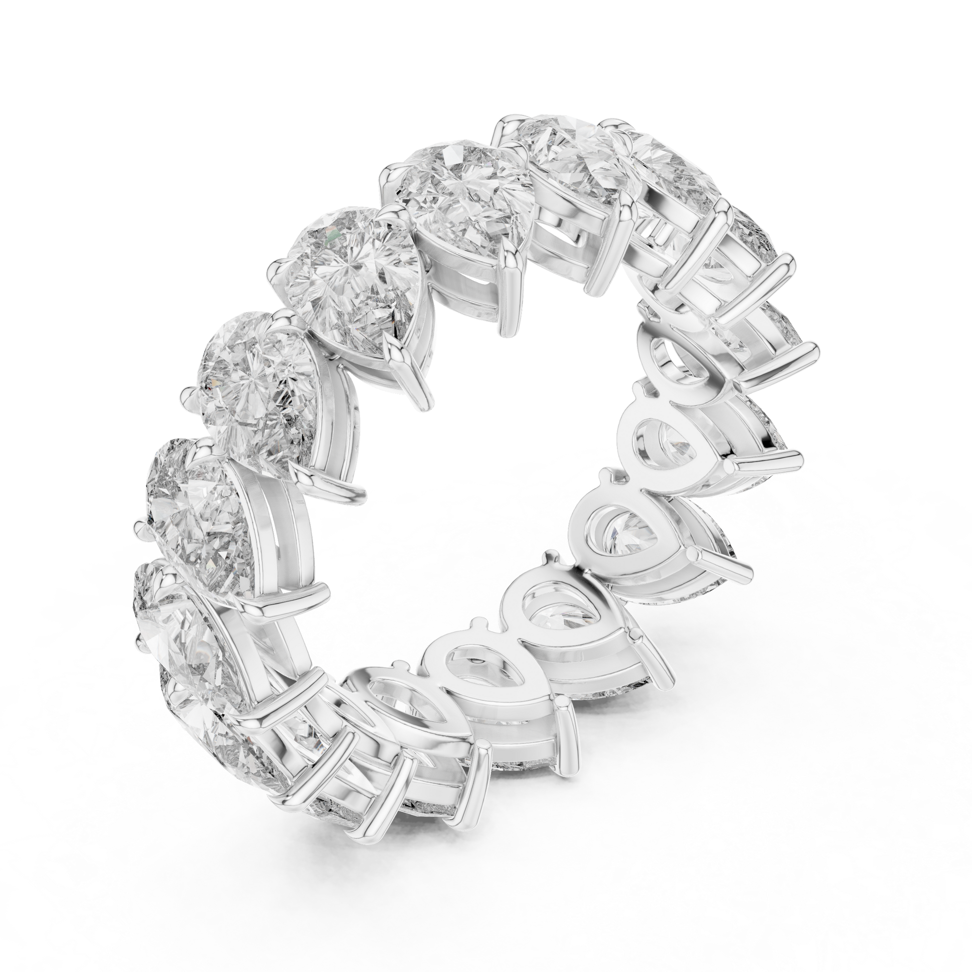 Round Eternity Lab Grown Diamond Ring