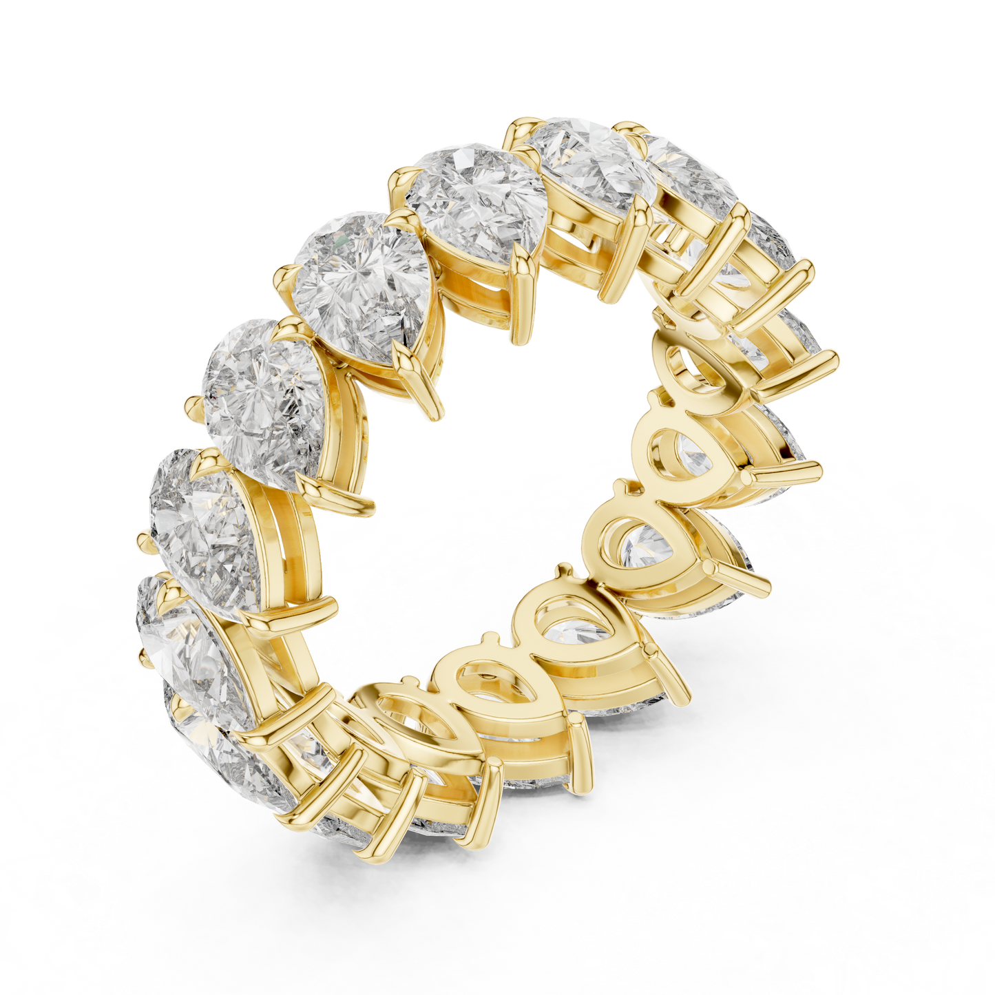 Round Eternity Lab Grown Diamond Ring