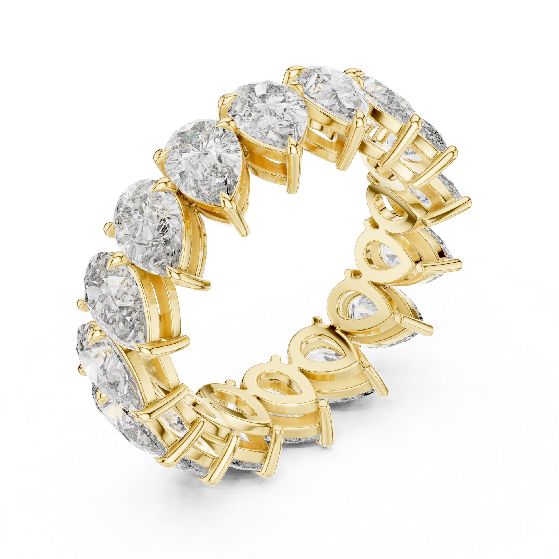 Round Eternity Lab Grown Diamond Ring