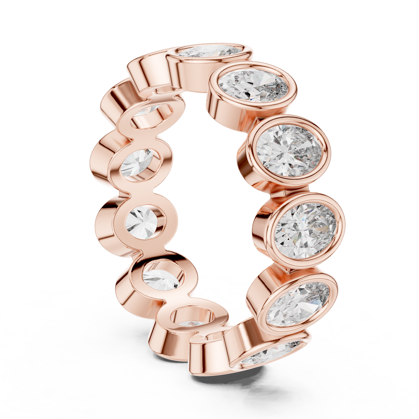 Mixed Shape Lab Grown Diamond Eternity Ring