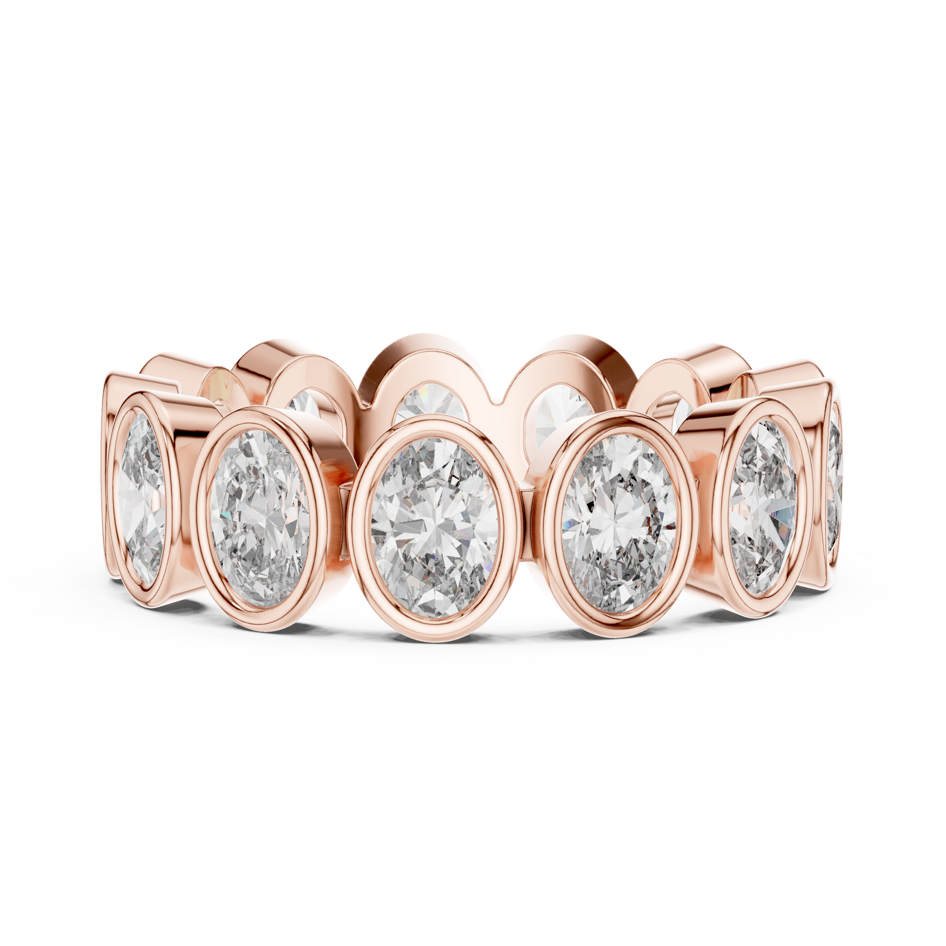 Mixed Shape Lab Grown Diamond Eternity Ring