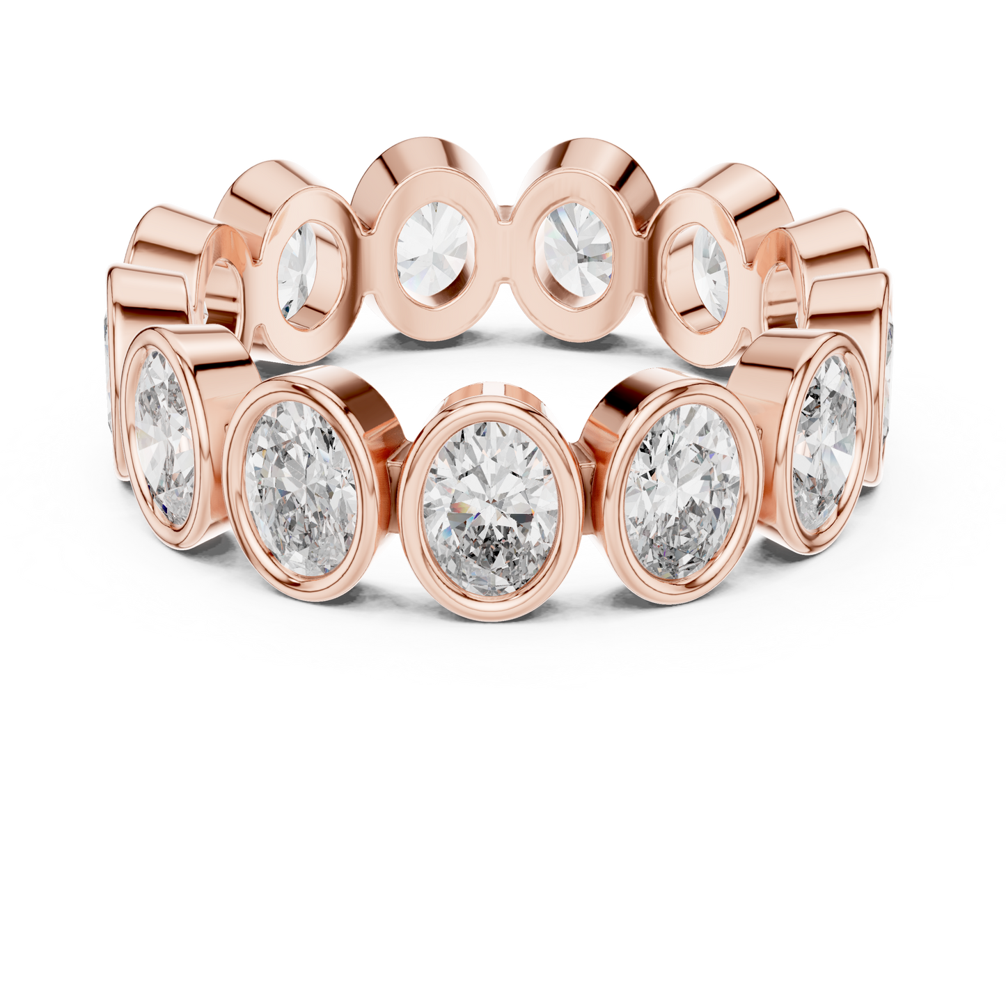 Mixed Shape Lab Grown Diamond Eternity Ring
